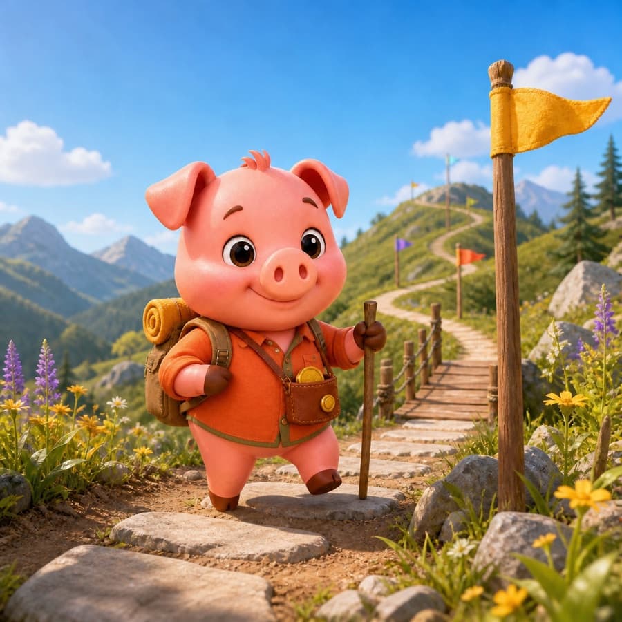 Pocket Piggy taking on a savings challenge