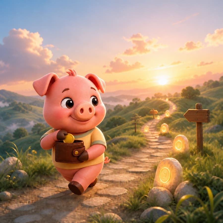 Pocket Piggy reflecting on savings progress